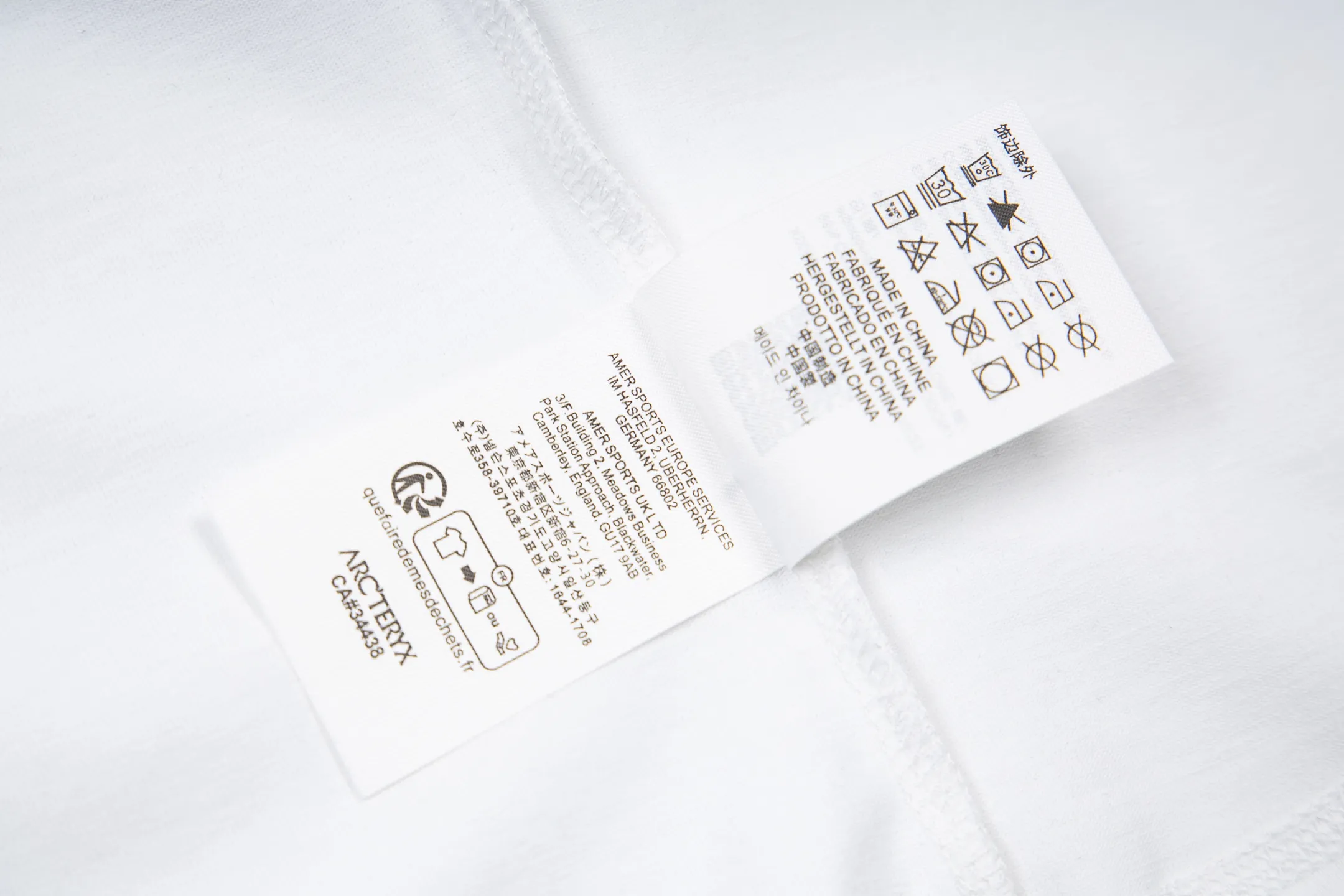 ARC'TERYX Same Style Same Style Series Sizes：S-XXL :Black White